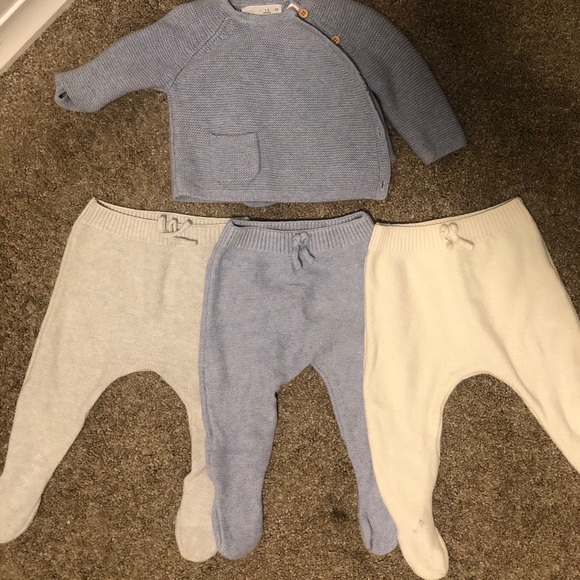 Zara Other - Zara Kids knit footed leggings and knit sweater